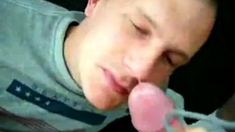 Webcam Of Mate Jp Eating My Cum