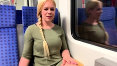 Mature Blonde Solo Masturbation